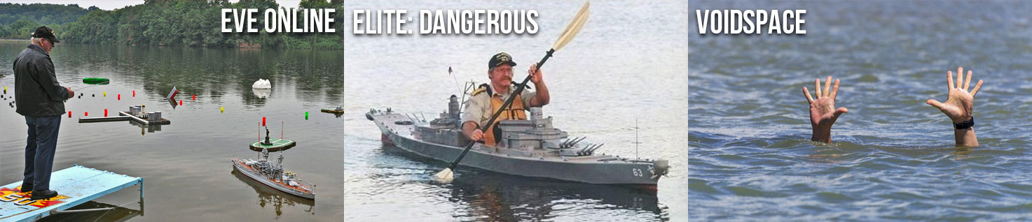 Eve Online, and Elite Dangerous, and Voidspace meme